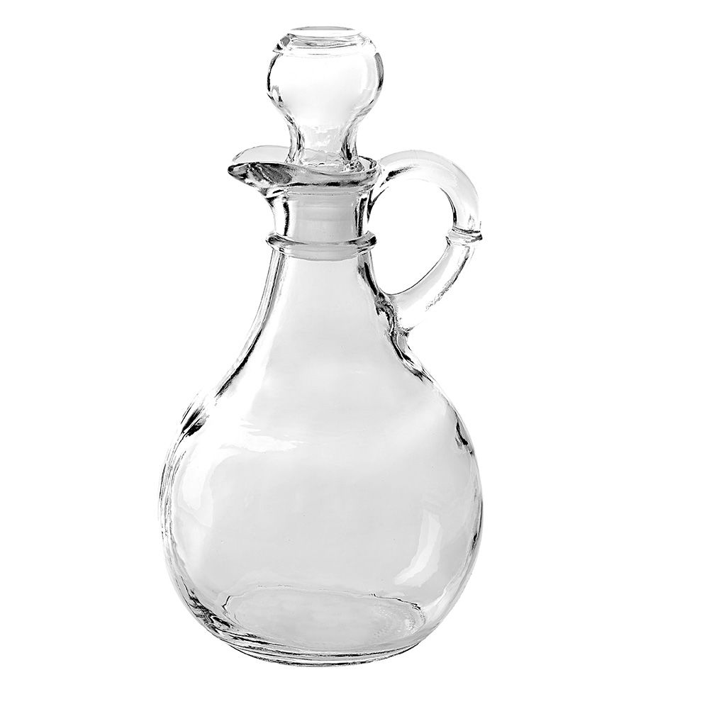 GLASS OIL & VINEGAR POURER 250ML