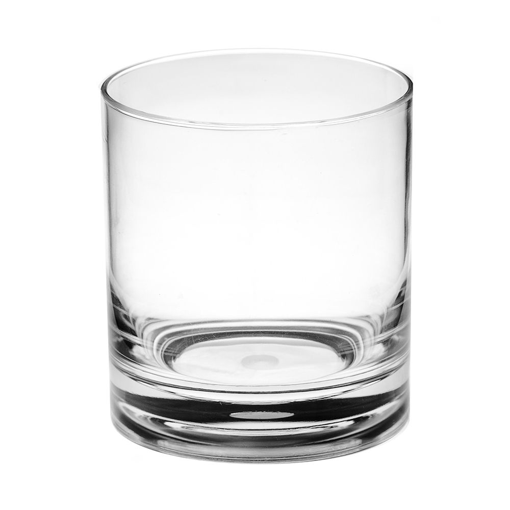 CLEAR ACRYLIC WHISKEY DOF TUMBLER