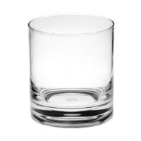 CLEAR ACRYLIC WHISKEY DOF TUMBLER