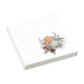 CHRISTMAS ROBIN PAPER 3 PLY NAPKINS 33 X 33CM